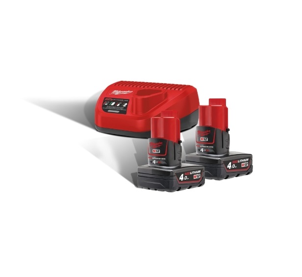Kit de démarrage Milwaukee M12 NRG-402 12 V