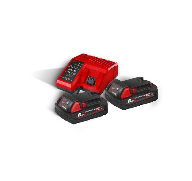 Milwaukee M18 Starterset Kit batterie énergie M18 NRG-202