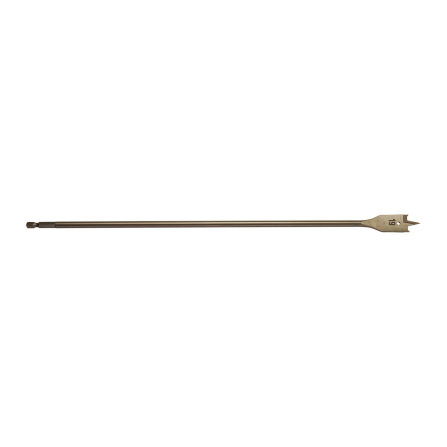 Milwaukee - Mèche plate à bois 19x400mm - 4932352496