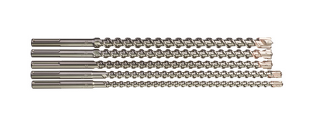Jeu de forets SDS-Max Milwaukee 5 pièces | 16/18x540mm | 20/22/25x520mm — lot de 5 pièces
