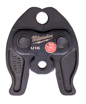 Mâchoire de presse J12-U16 pour outils de presse M12 de Milwaukee