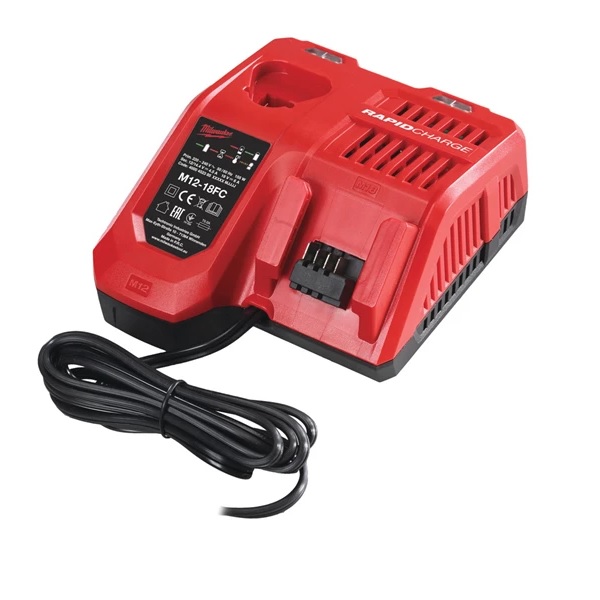 Chargeur de batterie Milwaukee M12 18 FC Système d'accessoires pour batterie Li-Ion M12 | M14 | M18