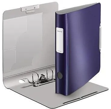 Classeur Leitz Active Style 1109 bleu titane largeur de dos 6,5 cm DIN A4 plastique