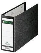 Classeur LEITZ largeur de dos 8 cm DIN A5 horizontal carton noir marbré 1 pièce