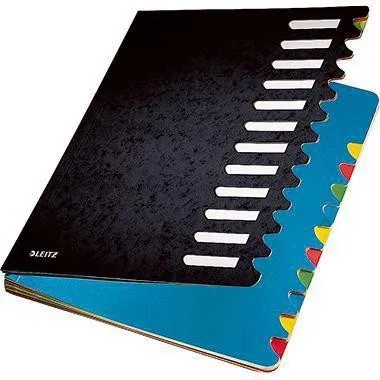 Classeur de bureau Leitz Deskorganizer Color 59120095 à 12 compartiments noir