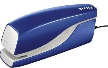 Agrafeuse électrique Leitz NeXXt 55320035 10 feuilles Métal/Plastique bleu