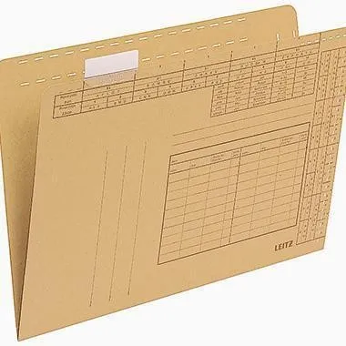 Chemise de classement Leitz 24350000 DIN A4 250 g/m² carton kraft 100 pièces/paquet