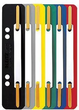 Bande de reliure Leitz courte 37100099 35x158 mm PP triée lot de 250
