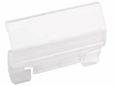 Index plein champ Leitz 61160003 60x33 mm transparent 50 pièces/boîte — lot de 50 pièces