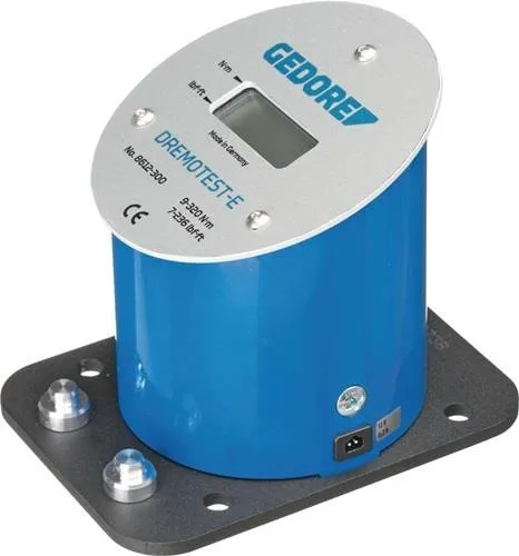 Gedore Testeur de couple DREMOTEST-E 0,9-55 Nm 1/4", 3/8"