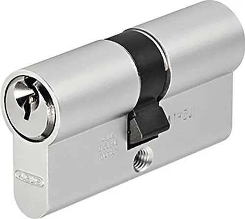 Cylindre profilé double Abus TI14ST 40/45 mm 3 clés différentes