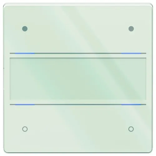 Theben Capteur tactile en verre iON 104 KNX G blanc