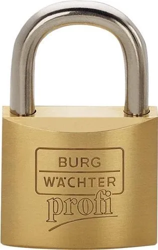 Burg-Wächter Cadenas à cylindre NIRO 116 60mm Corps de serrure 60mm Acier inoxydable