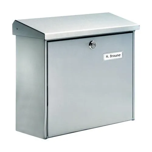 Burg Wächter Comfort 4190 Boîte aux lettres argent