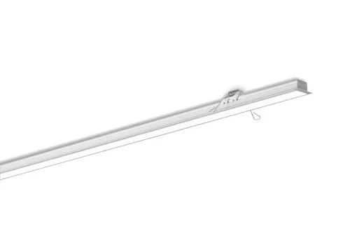 Radium Lampenwerk Profilé en aluminium avec couvercle 2m FXZA4557