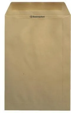 Enveloppe d'expédition 2055 C4 90 g kraft brun naturel lot de 25
