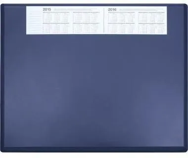 Soennecken Sous-main 3656 63x50cm transparent bleu