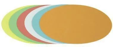 Soennecken Carte de modération ovale 4878 11x19cm lot de 250