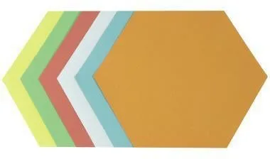 Soennecken Cartes de modération alvéolée 4879 16,5x19cm assorties 250 pièces/paquet