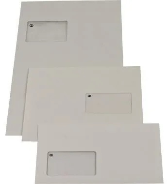 Enveloppes d'expédition Soennecken oeco 2945 C5 mF sk gris 500 pièces