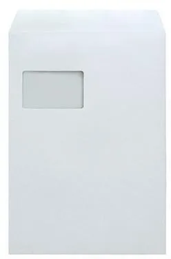 Enveloppe d'expédition 2088 C4 avec fenêtre autocollante blanc 25 pcs/boîte