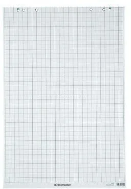 Bloc papier pour paperboard Soennecken 1140 68x99 cm 20 feuilles quadrillées 10 blocs/pack
