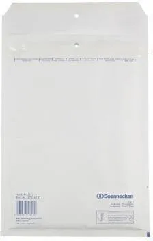Soennecken Pochette bulle 2373 D/1 170x265 mm avec fenêtre adhésif blanc 100 pièces/paquet