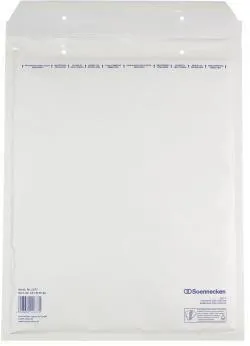 Poche à bulles Soennecken 2377 H/5 260x360mm adhésif blanc 100 pièces/paquet