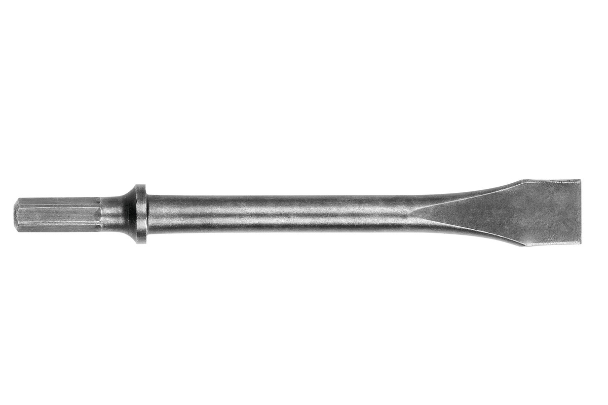 Burin plat Metabo, queue hexagonale