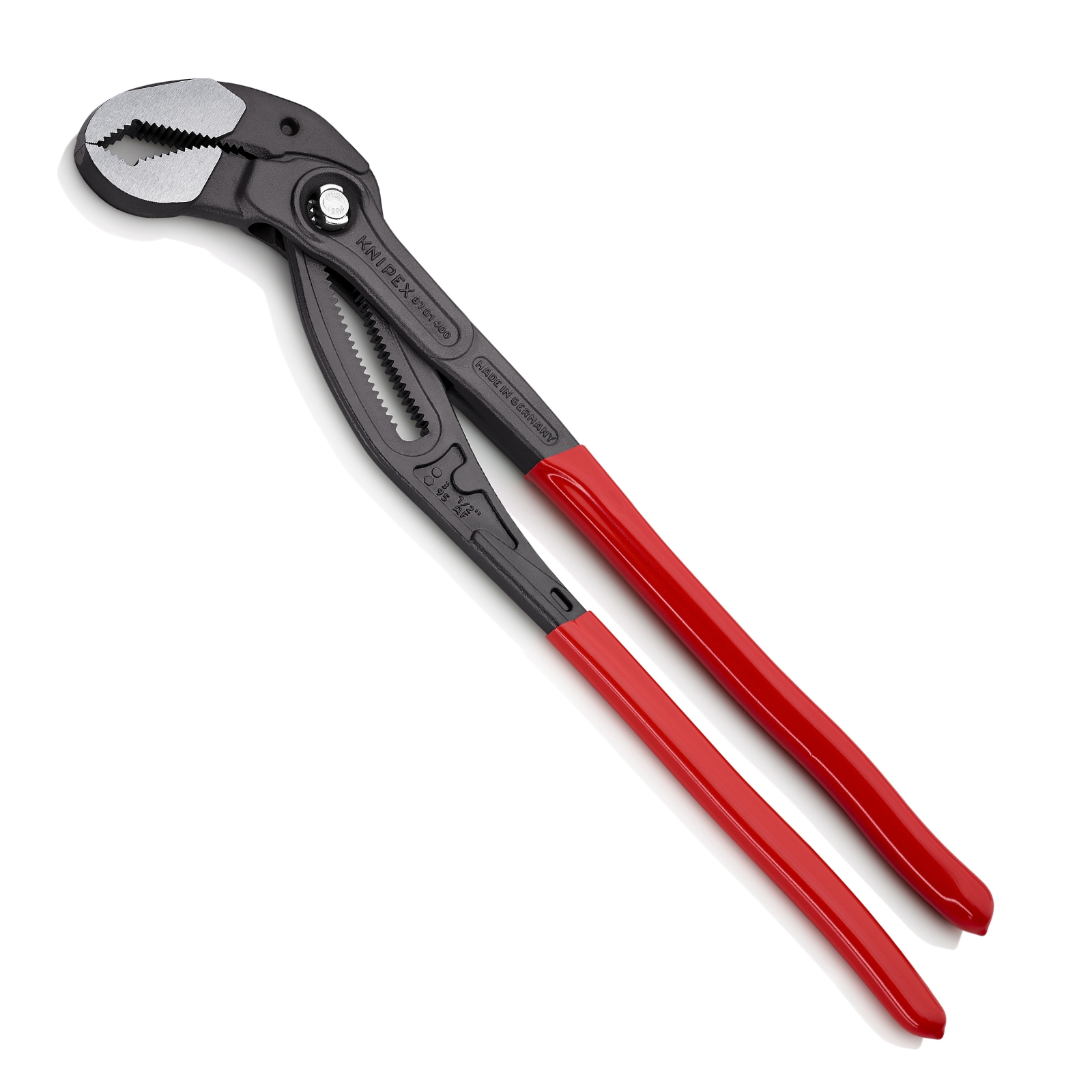 Pince pour tuyaux et pompes à eau Cobra® pol.Ku.-revêtement KNIPEX