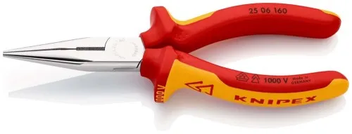 Knipex-Werk Pince plate-ronde 25 06 160 SB