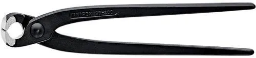 Pince à ferrailler Knipex L.200mm polie/noire atram.