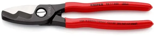 Cisaille à câbles Knipex-Werk 95 11 200 SB