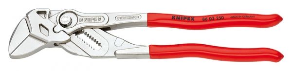 Clé à mâchoires KNIPEX chromée