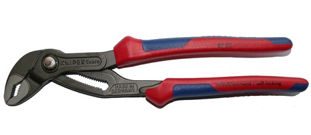 Pince multiprise Cobra® Hightech KNIPEX, pince à tuyaux, 2 composants, poignée 180-300 mm