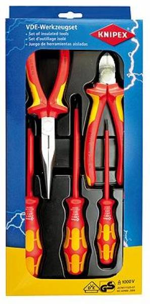 Kit d'outils VDE KNIPEX 370 mm
