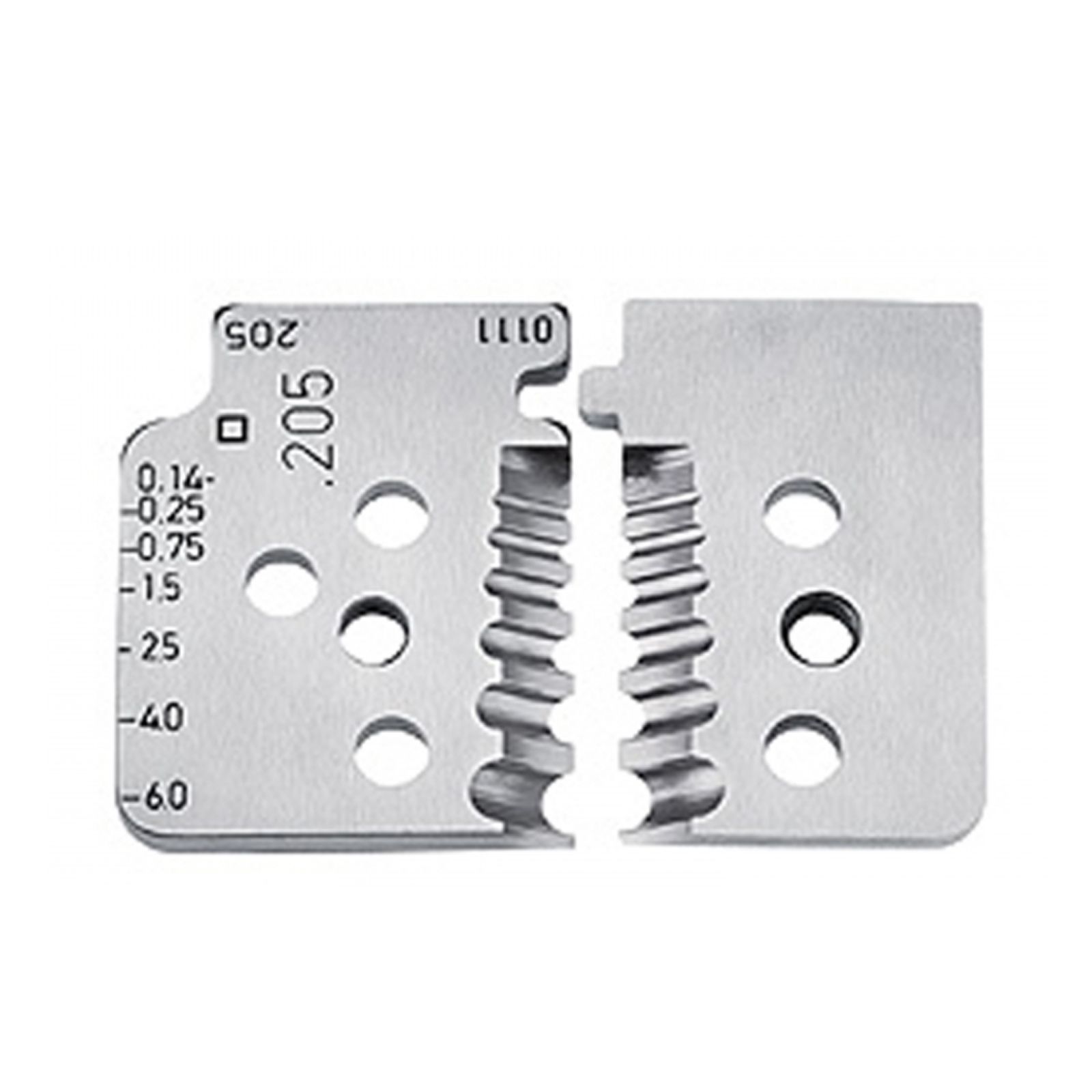 Lames de rechange KNIPEX pour pince à dénuder 12 12 06 (80 mm)