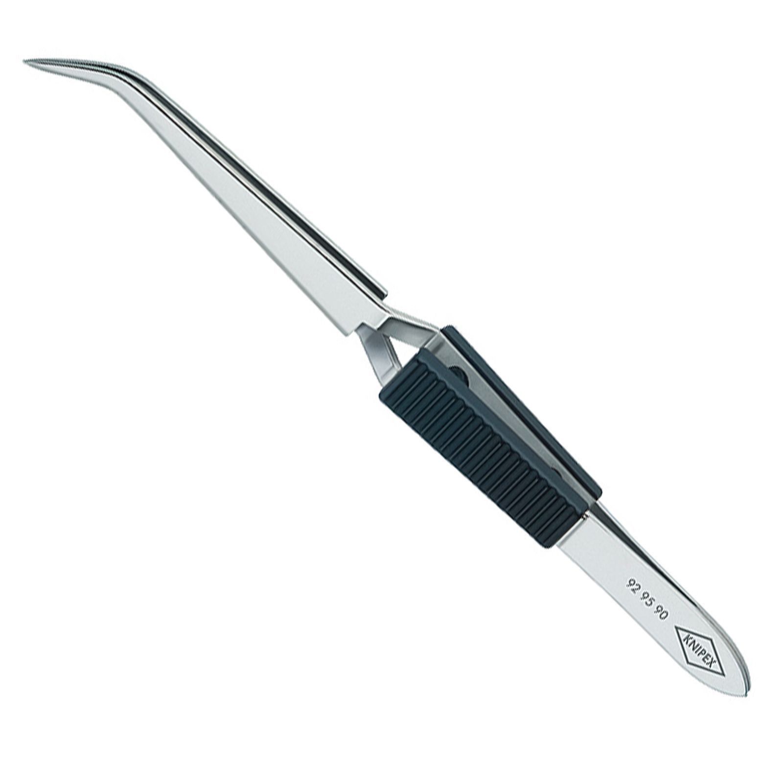 Pince croisée Knipex à pointe recourbée 160 mm nickelée