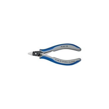 KNIPEX 79 42 125 Pince coupe-bordure de précision pour électronique à coupe biseautée 125 mm