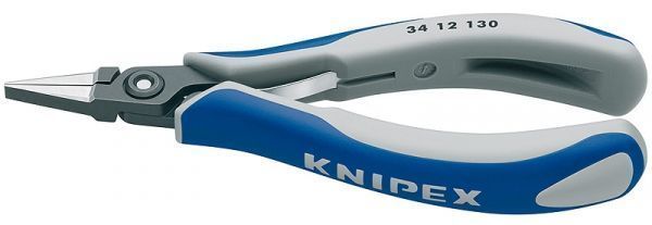 Pince de précision électronique KNIPEX, plate