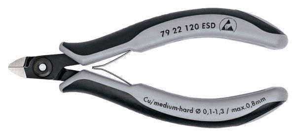 Pince coupante de précision électrique Knipex -7922125ESD