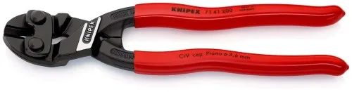 Coupe-boulon CoBolt® KNIPEX 71 41 200 SB avec manche en plastique, 200 mm