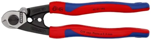 Knipex-Werk Drahtseilschere 95 62 190 SB