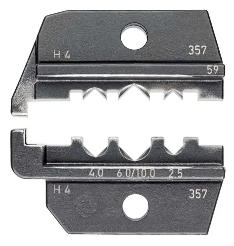 Insert de sertissage KNIPEX pour connecteurs solaires Helios H4 (Amphenol) 32 mm