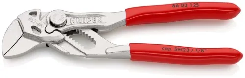 Clé à mâchoires mini Knipex 86 03 125 SB