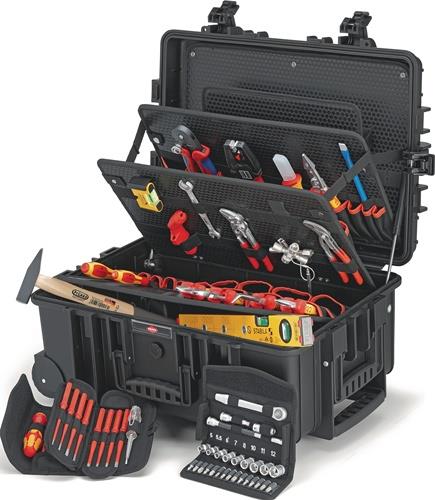 Coffret à outils KNIPEX Robust45 Move Elektro 609 mm