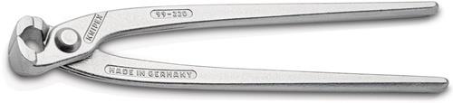 Pince à treillis (ou pince à ligaturer) Knipex - 220 mm - Galvanisée brillante
