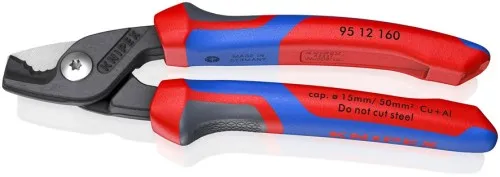 Knipex StepCut Cisailles à câbles 95 12 160 SB
