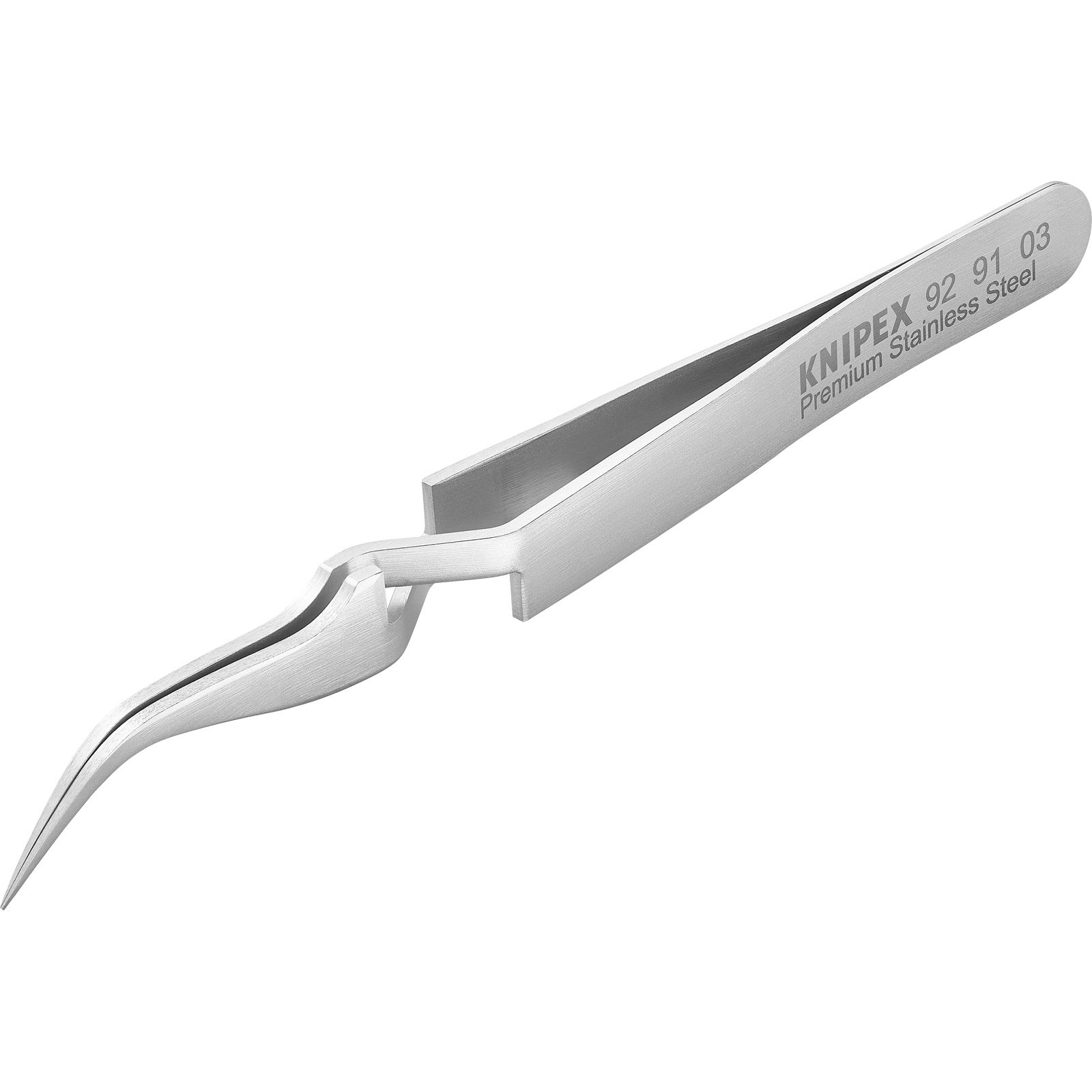 KNIPEX Précision-pinces croisées, lisse, acier inoxydable