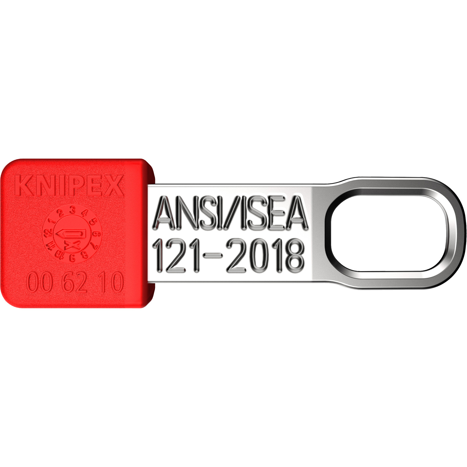 Clips de sécurité rouge pour outils (10 pièces) 30 mm KNIPEX